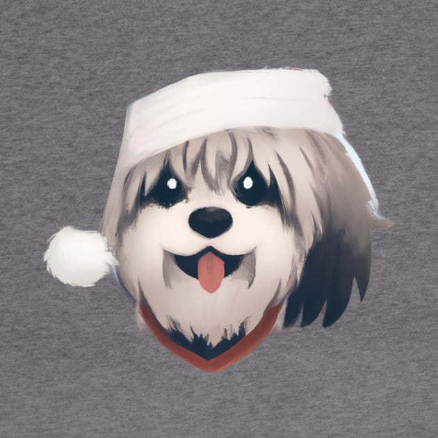 Cute Havanese Drawing by Play Zoo